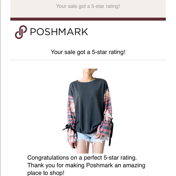 FLORAL RIBBON CONTRAST TOP - Picture 2 of 9